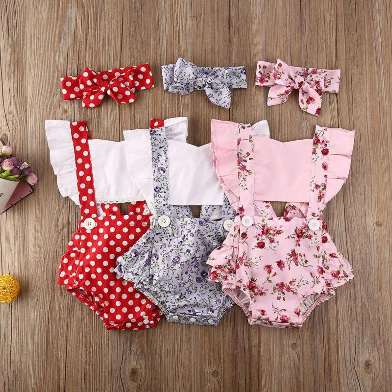 Girlie Baby Romper