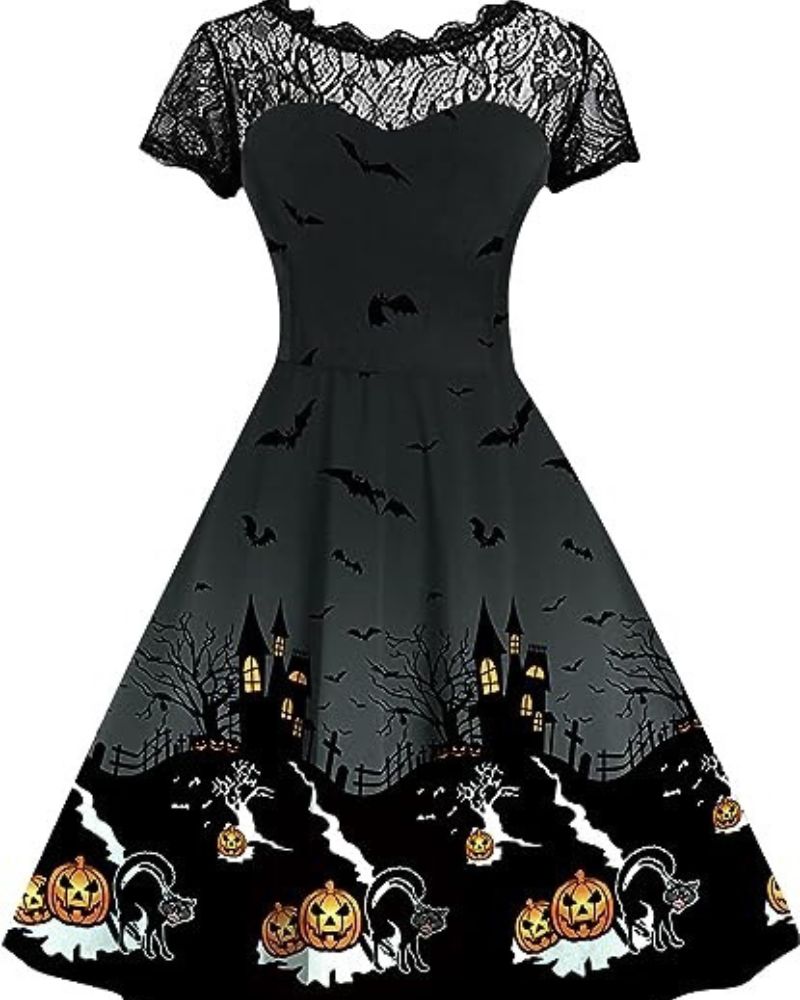 Bea Halloween Sleeve Dress