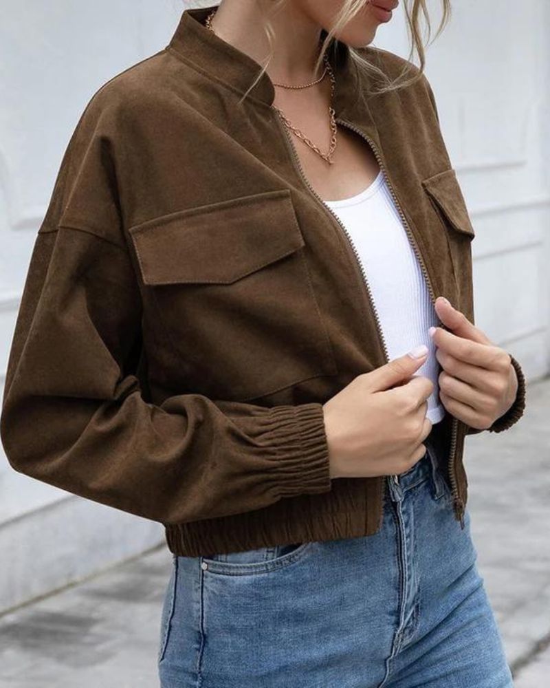 Stacy cropped jacket