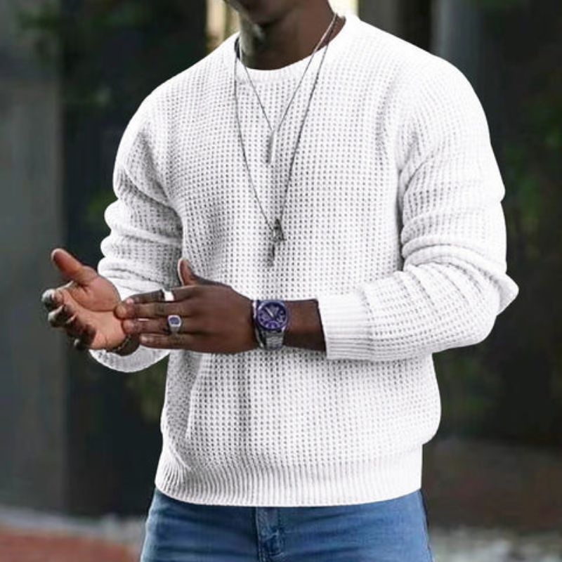 Henley sweater