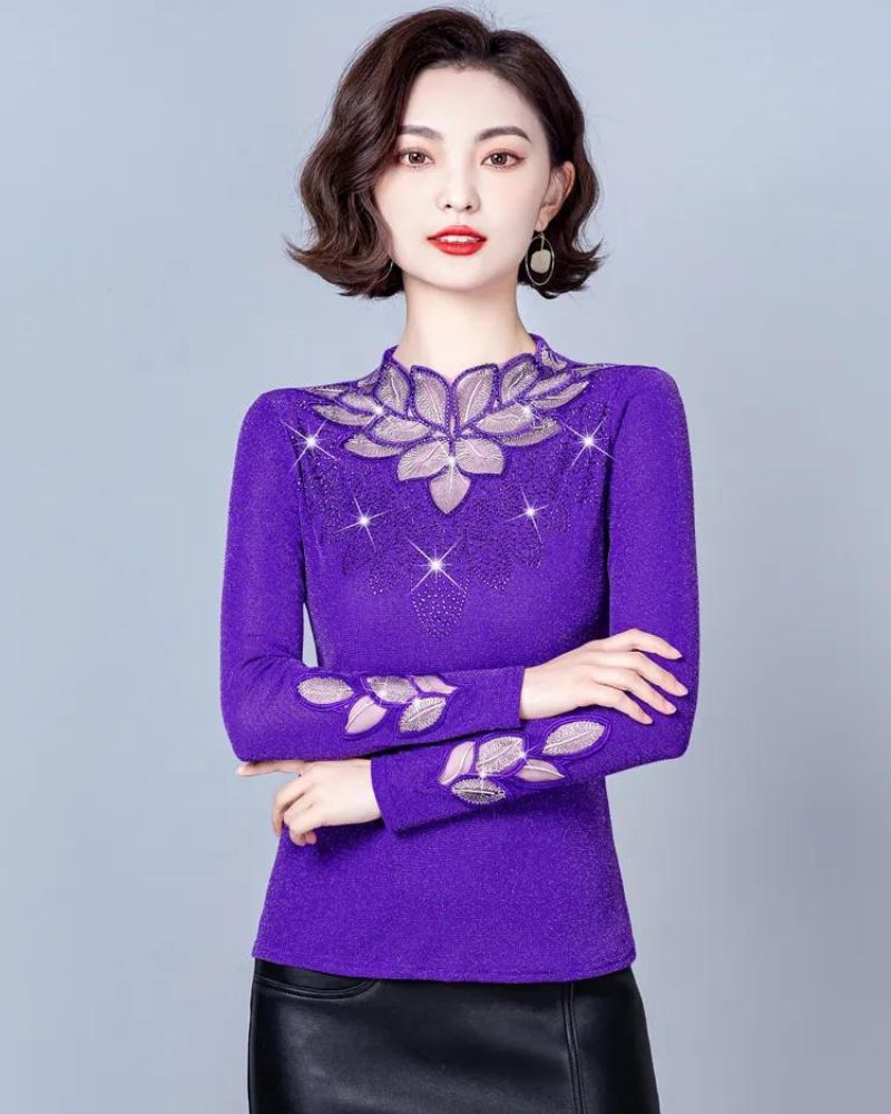 Hermione Elegant Lace Tops