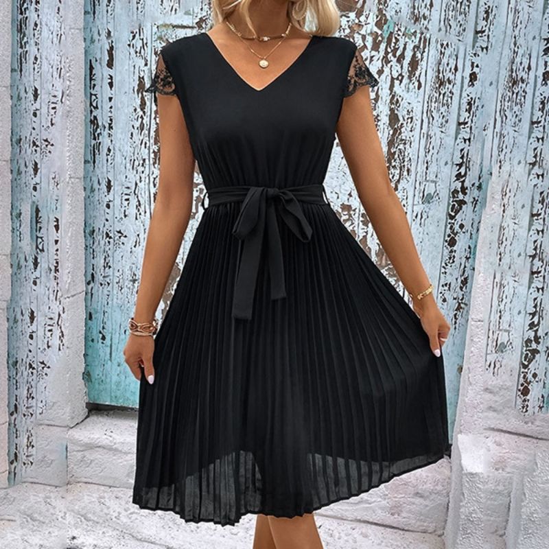 Miya Pleated Dress