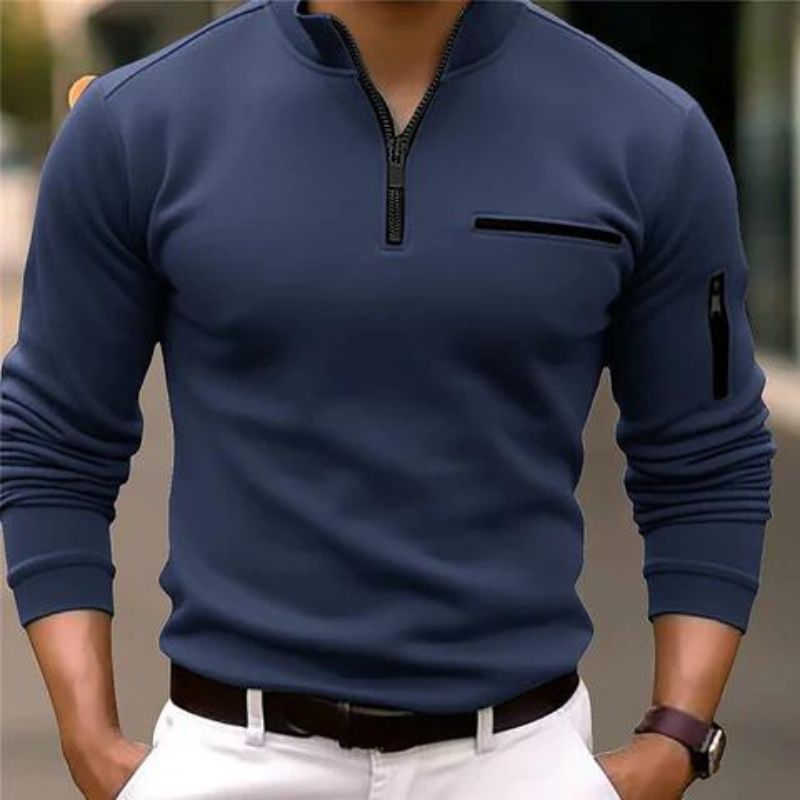 Daryl long sleeve polo shirt