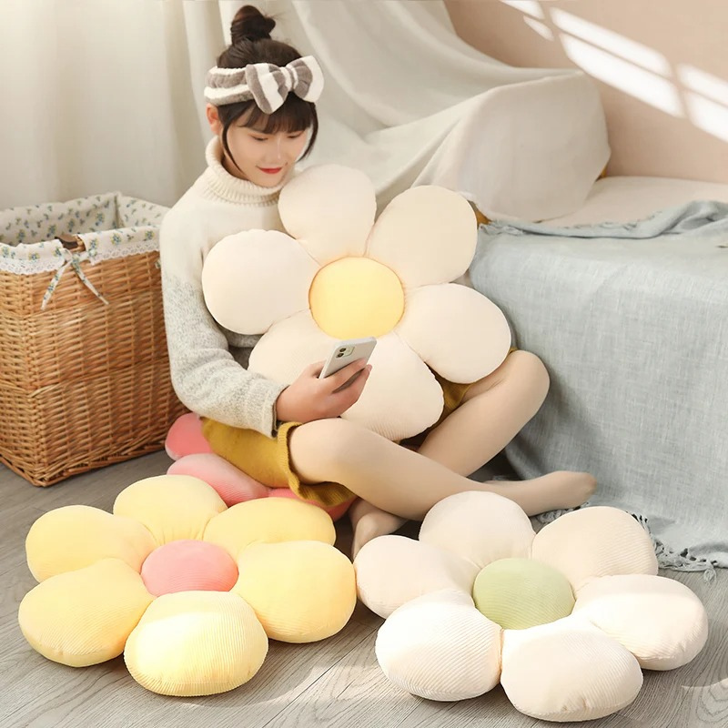 Flower Plush Pillow