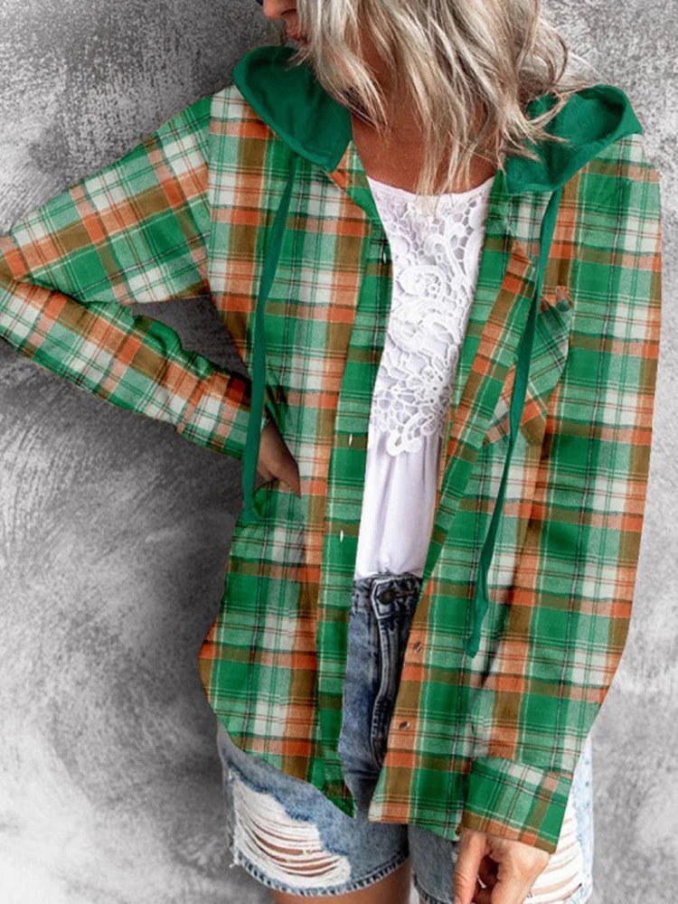 Aloha Plaid Hoodie - Kvasim (North America)