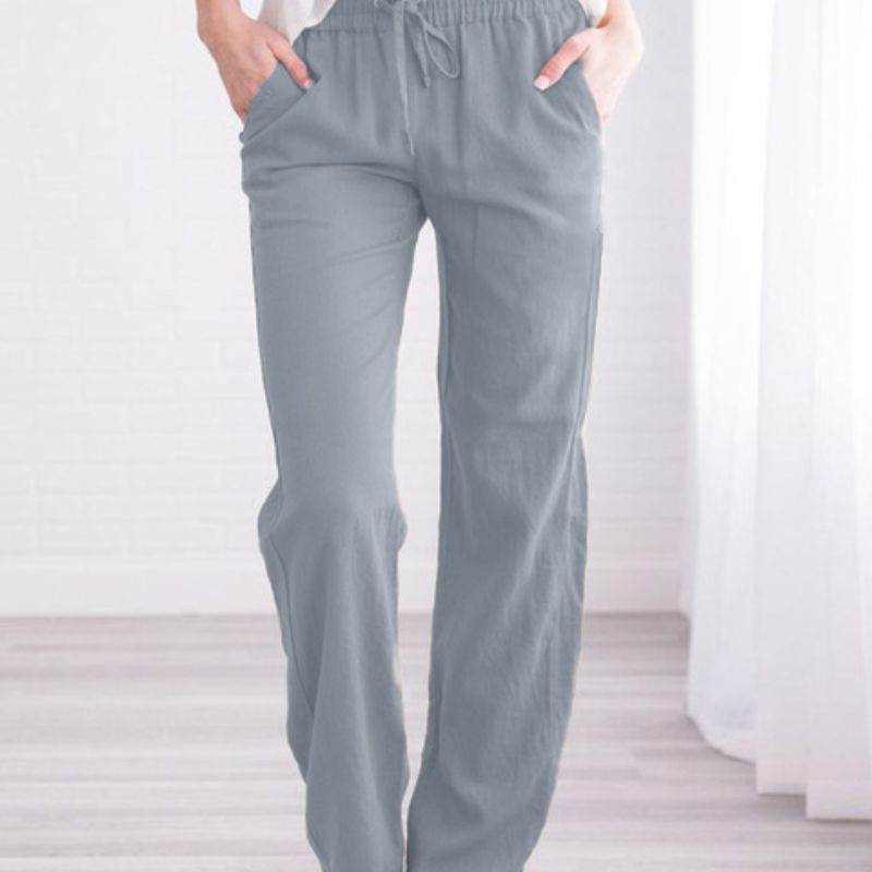 Clarisse Cotton Pants - Kvasim (North America)