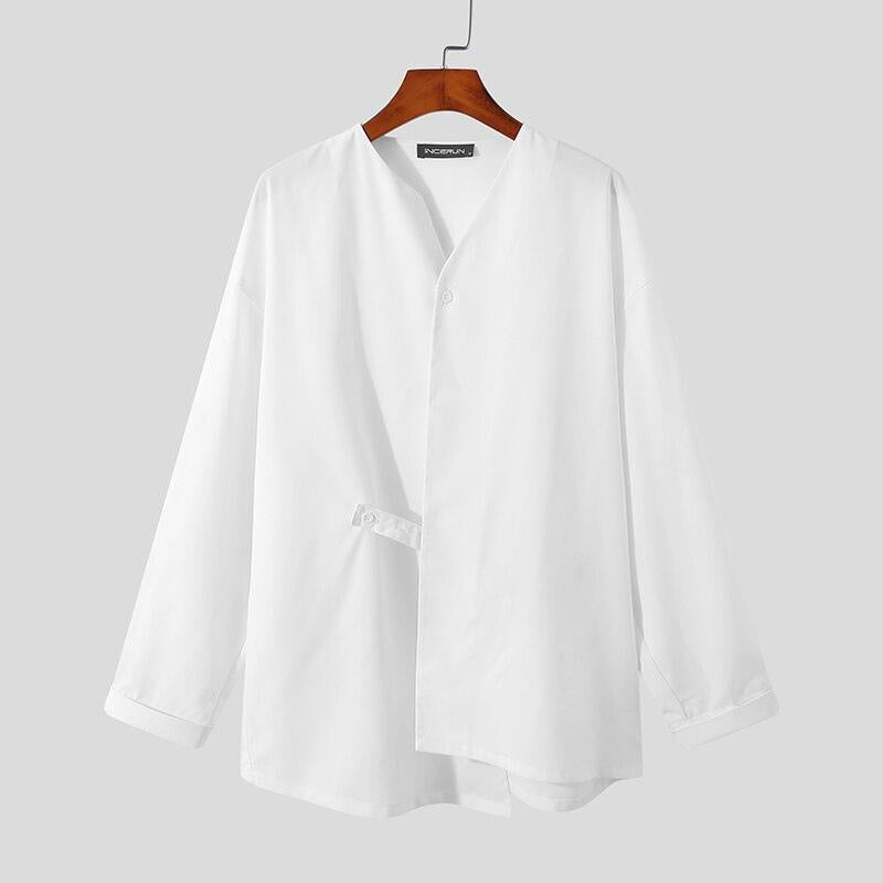 Malachi Casual Loose Shirt - Kvasim (North America)