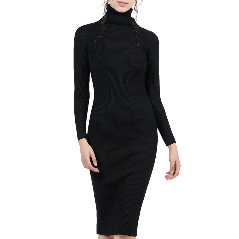 Queenie Knitted Sweater Dress - Kvasim (North America)